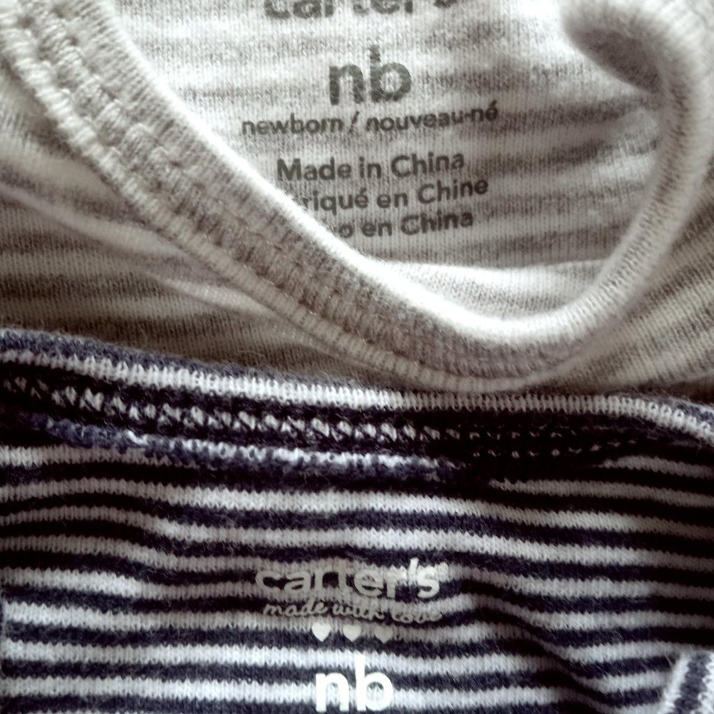 2/$5 Preemie/newborn Onesies, Carter baby onesies